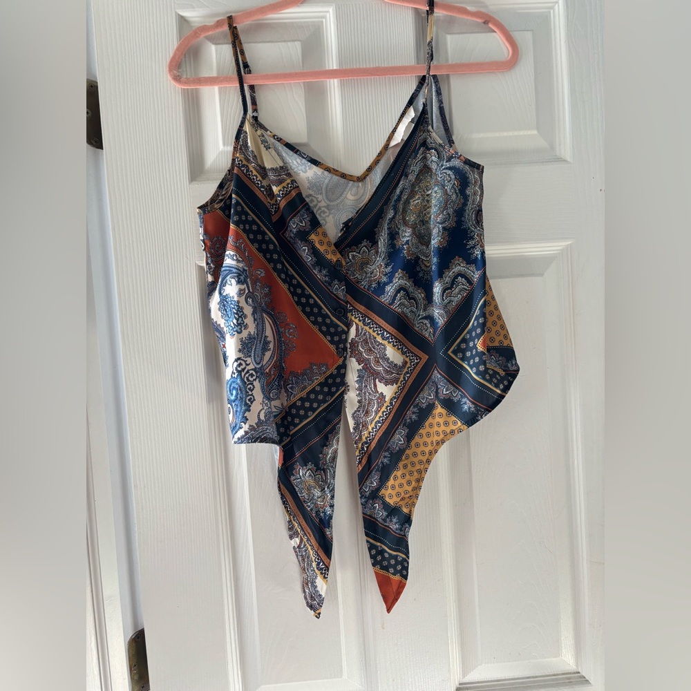 H&M paisley top
